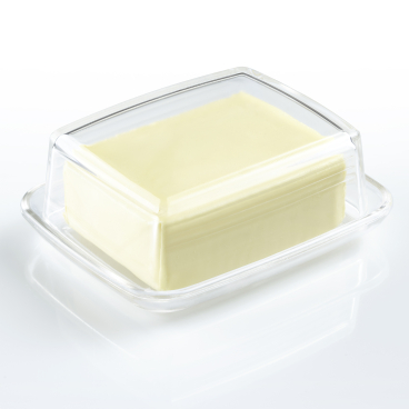WESTMARK Butterdose Glas, spülmaschinengeeignet – 1 Dose
