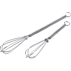 Westmark Rührbesen Pro – Edelstahl Schneebesen, 48 Cm, Mit Ergonomischem Griff, Spülmaschinengeeignet