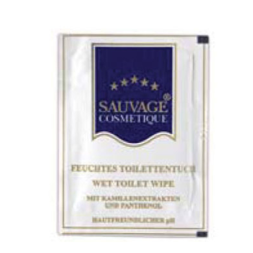 Sauvage Hotelkosmetik Feuchtes Toilettenpapier