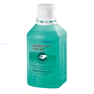 Schülke desderman® care gel Händedesinfektionsgel 100 ml - Flasche - Bild-Darstellung des Produktes 1