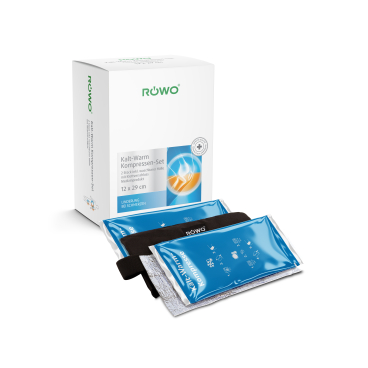 RÖWO® Kalt-Warm-Kompressen Set 1 Packung = 2 Stück, Maße: 12 x 29 cm - Bild-Darstellung des Produktes 1