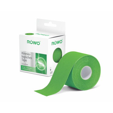 RÖWO® Kinesiologisches Tape 5 m, verschiedene Farben 1 Packung = 1 Rolle, Maße: 5 m x 5 cm, pink - Bild-Darstellung des Produktes 1
