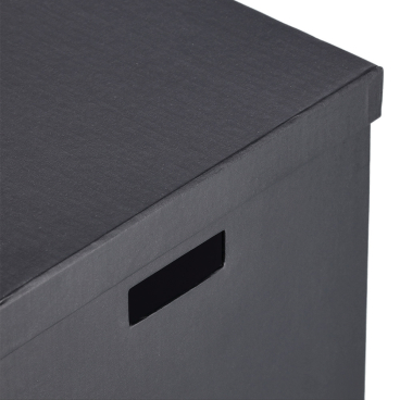 Zeller Aufbewahrungsbox, schwarz Maße (L x B x H): 350 x 250 x 200 mm kaufen
