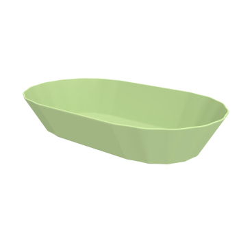 Snackschalen To Go, oval, 200 x 115 x 40 mm 1 Stück, Farbe: geselliges grün - Bild-Darstellung des Produktes 1