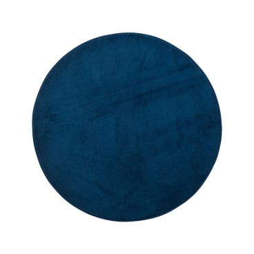 Gözze Badteppich rund, 110 cm Durchmesser Farbe: dunkelblau - Bild-Darstellung des Produktes 1
