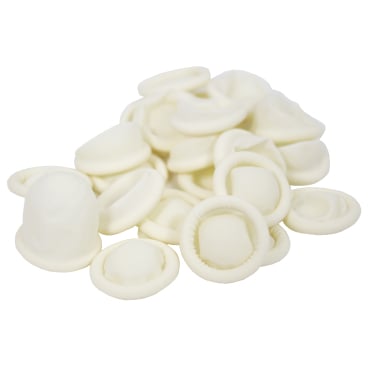 Dr. Junghans medical Fingerlinge, Latex, OP, puderfrei 1 Packung = 100 Stück, Größe 4 - Bild-Darstellung des Produktes 1