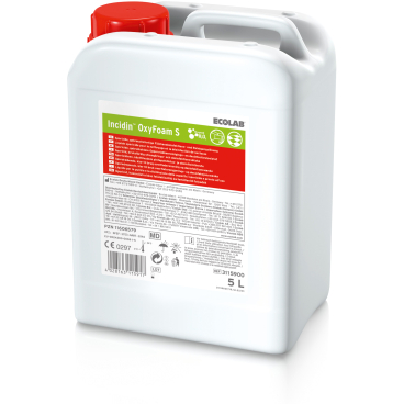 ECOLAB Incidin OxyFoam S Reinigungs- und Desinfektionsspray 1 Karton = 2 x 5 l - Kanister  - Bild-Darstellung des Produktes 1