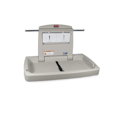 Rubbermaid Wickeltisch zum Aufhängen, grau Horizontale Variante - Bild-Darstellung des Produktes 1