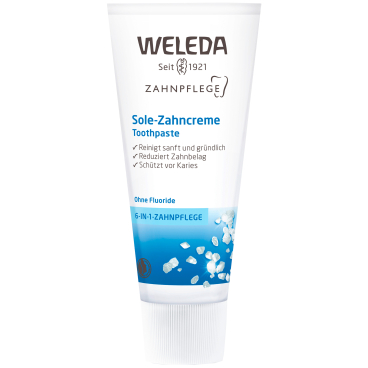 Weleda Sole Zahnpasta Meersalz, ohne Fluoride 75 ml - Tube - Bild-Darstellung des Produktes 1
