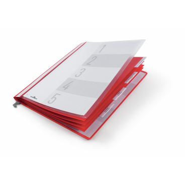 DURABLE Personalhefter, SB-Verpackung Farbe: rot - Bild-Darstellung des Produktes 1
