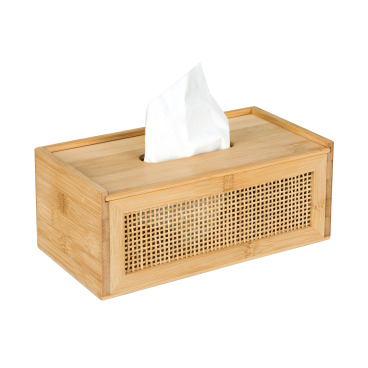 WENKO Kosmetiktücherbox Allegre, Bambus, 25 x 10 x 13 cm 1 Stück kaufen