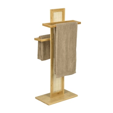 WENKO Kleiderständer Allegre, Bambus, 37 x 88 x 22 cm 1 Stück - Bild-Darstellung des Produktes 1