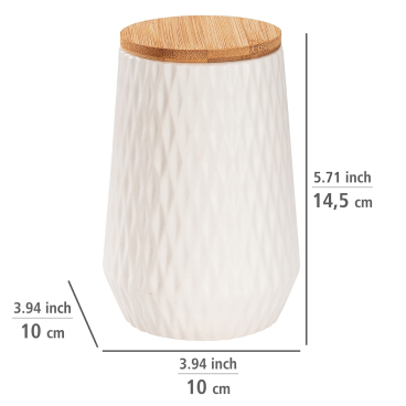 WENKO Aufbewahrungsdosen Diamond, Set, 3-teilig, 0,6 Liter 1 Set 