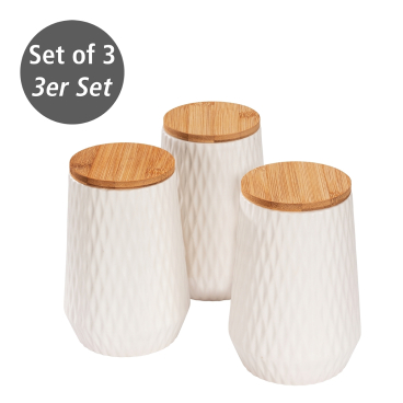 WENKO Aufbewahrungsdosen Diamond, Set, 3-teilig, 0,6 Liter 1 Set 