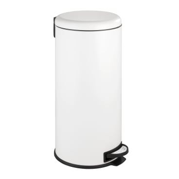 WENKO Treteimer Leman, weiß, 30 Liter 1 Stück - Bild-Darstellung des Produktes 1