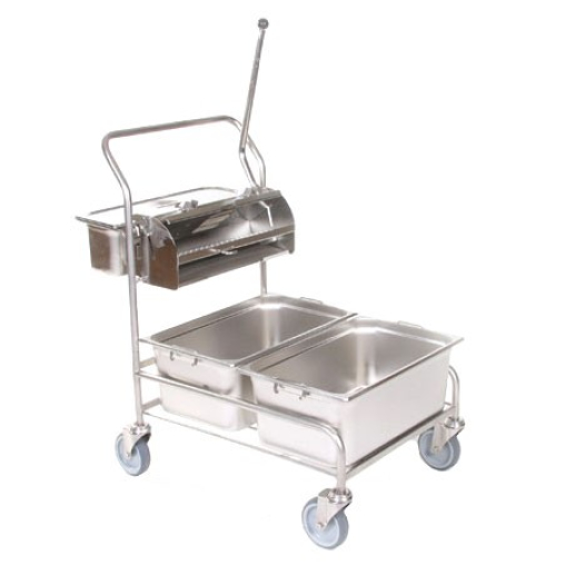 Floorstar Reinraumwagen RRW 2 ES PATENT - Edelstahl