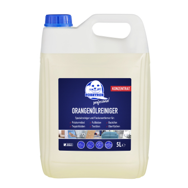 ROBBYROB Professional Textil Orangenreiniger, Konzentrat 5 Liter - Kanister - Bild-Darstellung des Produktes 1