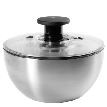 OXO STEEL Salatschleuder, Edelstahl 1 Stück - Bild-Darstellung des Produktes 1