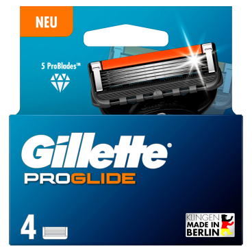 Gillette ProGlide Rasierklingen, 4er Set 1 Packung = 4 Stück - Bild-Darstellung des Produktes 1