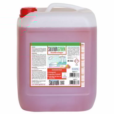 Solution GreeN Sanitärreiniger, Konzentrat 10 Liter - Kanister - Bild-Darstellung des Produktes 1