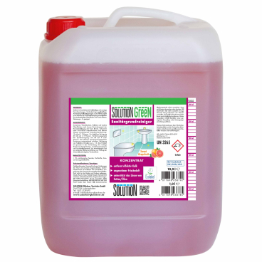 Solution GreeN Sanitärgrundreiniger, Konzentrat 10 Liter - Kanister - Bild-Darstellung des Produktes 1