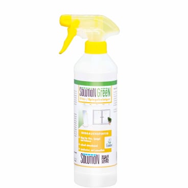 Solution GreeN Glasreiniger, gebrauchsfertig 0,5 Liter - Flasche - Bild-Darstellung des Produktes 1