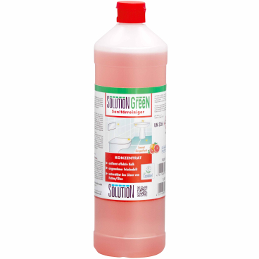 Solution GreeN Sanitärreiniger, Konzentrat 1 Liter - Flasche - Bild-Darstellung des Produktes 1