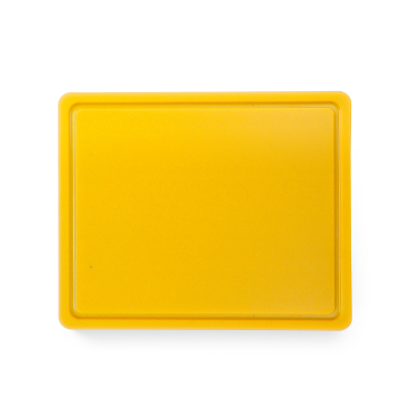 HENDI Schneidbrett Kunststoff, HACCP, GN 1/2 Farbe: gelb - Bild-Darstellung des Produktes 1