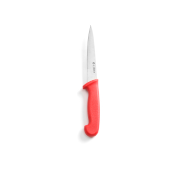 HENDI Filetiermesser, Kunststoffgriff rot, 15 cm 1 Messer - Bild-Darstellung des Produktes 1