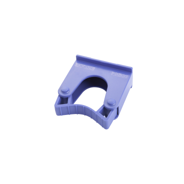 Haug Ersatz-Stielhalterung für Alu-Geräteleiste Farbe lila, Maße (B x H x T): 70 x 35 x 75 mm - Bild-Darstellung des Produktes 1