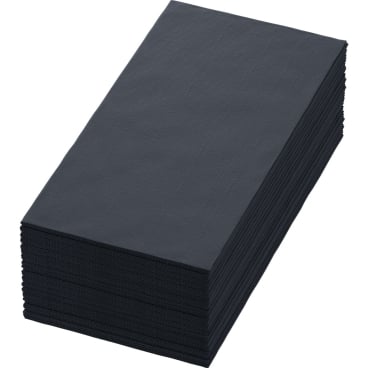 DUNI Bio Dunisoft Papierservietten, 40 x 40 cm 1 Karton = 6 x 60 Stück, schwarz - Bild-Darstellung des Produktes 1