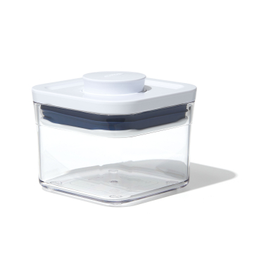 OXO POP Vorratsdose transparent, quadratisch 1 Stück - 400 ml - Bild-Darstellung des Produktes 1