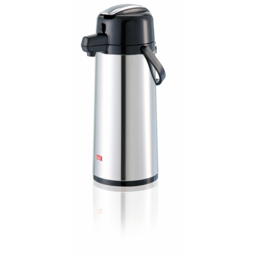 Melitta® Isolierkanne 2,2 l mit Edelstahlkolben 1 Stück, Edelstahl - Bild-Darstellung des Produktes 1