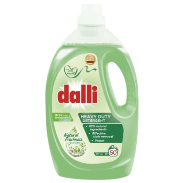 dalli Vollwaschmittel Natural Freshness Special Edition 2,75 Liter - Flasche, ca. 50 Waschladungen - Bild-Darstellung des Produktes 1