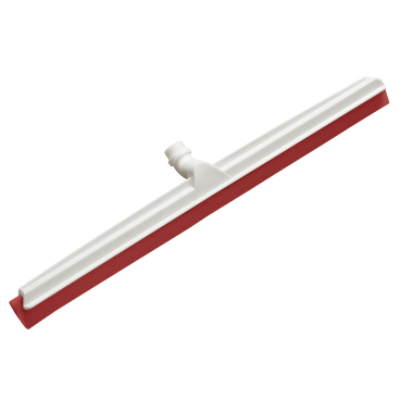 Haug Gelenk Wasserschieber weiß, 360° drehbaren Gelenk, 2-lippig Lippe rot, Maße (B x H x T): 620 x 53 x 95 mm - Bild-Darstellung des Produktes 1