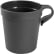 ABENA® Mehrweg Tasse mit Henkel, 300 ml, grau