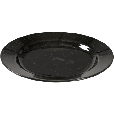 ABENA® Mehrweg Teller, schwarz, Ø 18cm 1 Karton = 8 Packungen à 12 Stück - Bild-Darstellung des Produktes 1