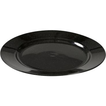 ABENA® Mehrweg Teller, schwarz, 25 cm 1 Packung = 12 Stück - Bild-Darstellung des Produktes 1