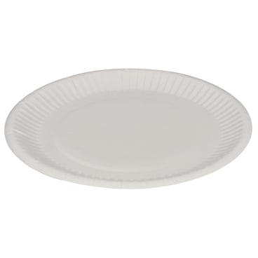 ABENA® Pappteller, Rund, Ø 18 cm 1 Karton = 10 Packungen à 100 Stück - Bild-Darstellung des Produktes 1