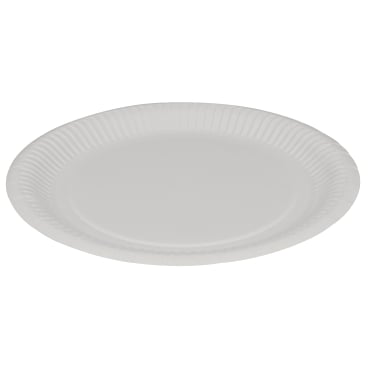 ABENA® Pappteller, Rund, Ø 23 cm 1 Karton = 10 Packungen à 50 Stück - Bild-Darstellung des Produktes 1