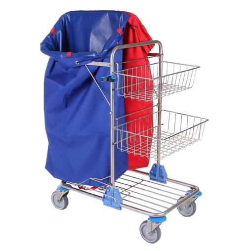 Floorstar Putzwagen PW 2 ES ESTAWA - Edelstahl