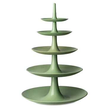 Koziol Etagere BABELL L, 5-stöckig Farbe: grün - Bild-Darstellung des Produktes 1