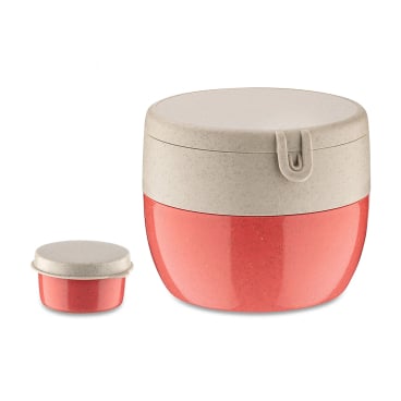 Koziol Bento Box BENTOBOX M, 2-teilig 1 Set, Farbe: koralle - Bild-Darstellung des Produktes 1