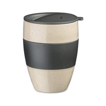 Koziol Thermobecher AROMA TO GO 2.0, 400 ml Farbe: dunkelgrau - Bild-Darstellung des Produktes 1