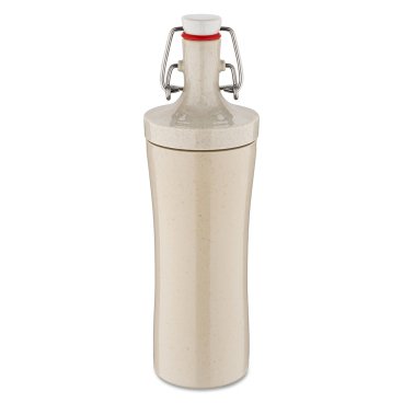 Koziol Trinkflasche PLOPP TO GO, 425 ml – Farbe: beige