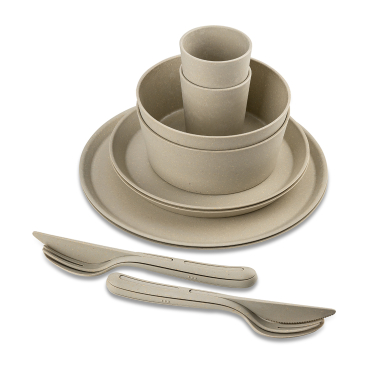 Koziol Geschirrset CONNECT HELSINKI, 10-teilig 1 Set, Farbe: beige kaufen