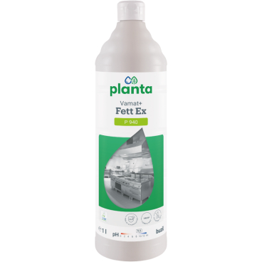 Buzil Planta Vamat®+ Fett Ex P 940 Fettlöser 1 Liter - Flasche - Bild-Darstellung des Produktes 1