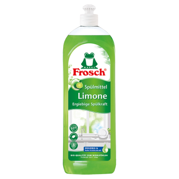 Frosch Limone Spülmittel, hautfreundlich 1 Karton = 10 Flaschen à 750 ml - Bild-Darstellung des Produktes 1