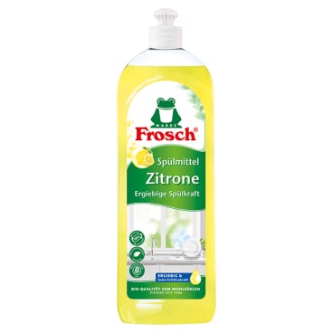 Frosch Zitronen Spülmittel, fettlösend 1 Karton = 10 Flaschen à 750 ml - Bild-Darstellung des Produktes 1