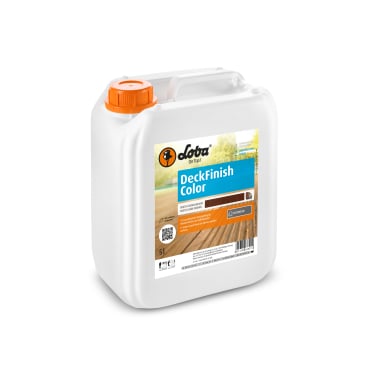 Loba DeckFinish Color Holzversiegelung, Terrasse 5 Liter - Kanister, Farbe: Hellbraun - Bild-Darstellung des Produktes 1